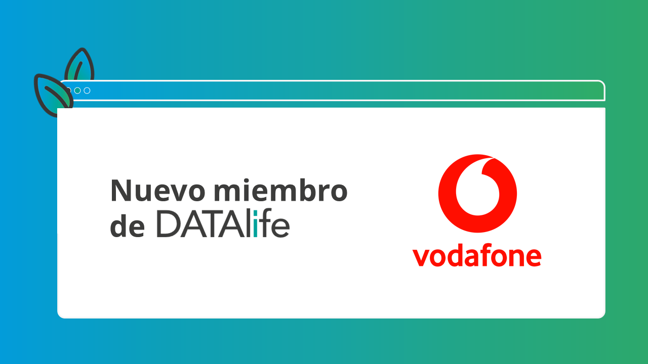 Vodafone, nuevo miembro de DATAlife