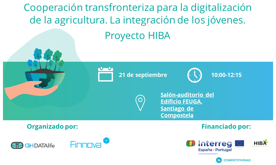Cooperación transfronteriza para la digitalización de la agricultura. La integración de los jóvenes. Proyecto HIBA