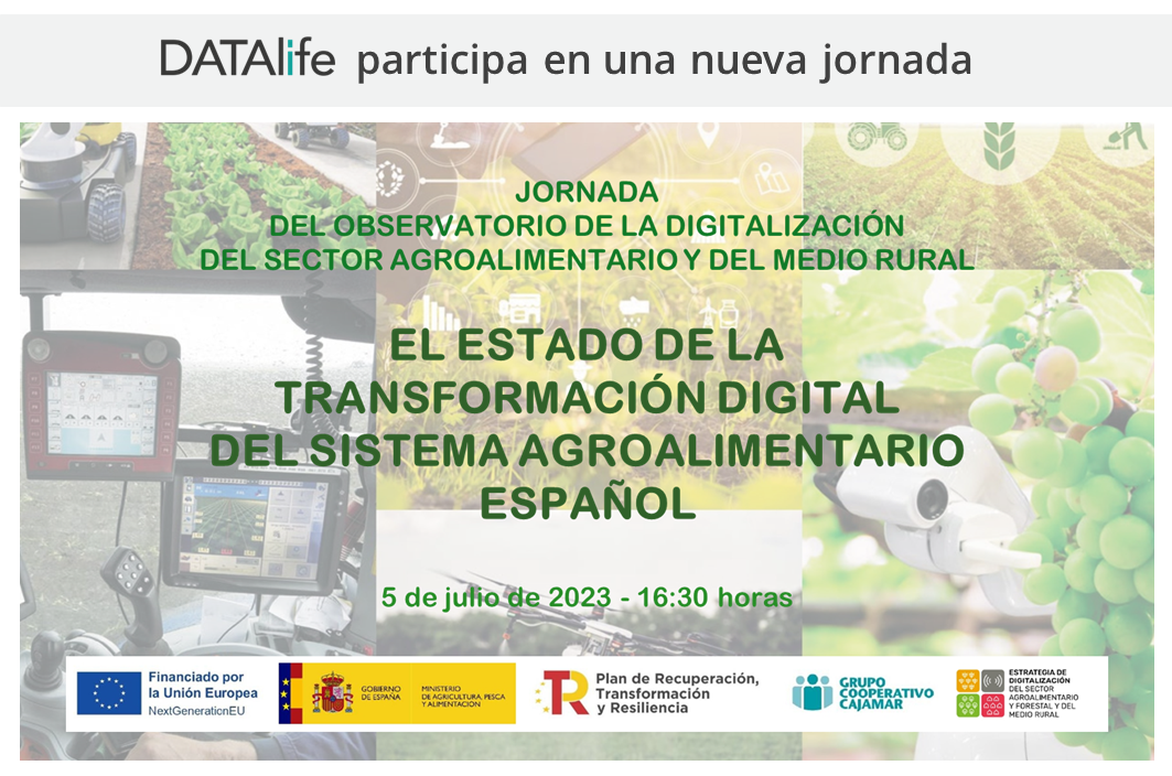 Nueva jornada: El estado de la transformación digital del sistema agroalimentario español