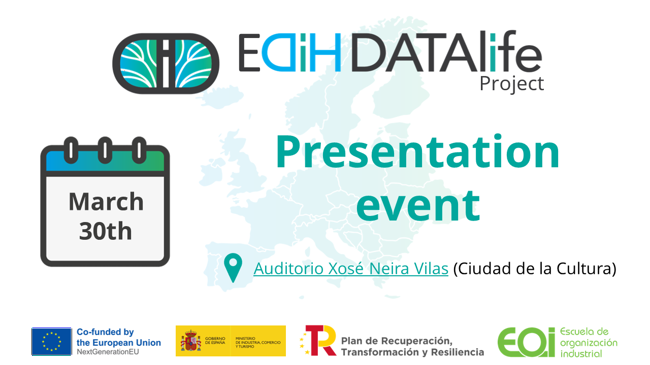 EDIH DATAlife project presentation event