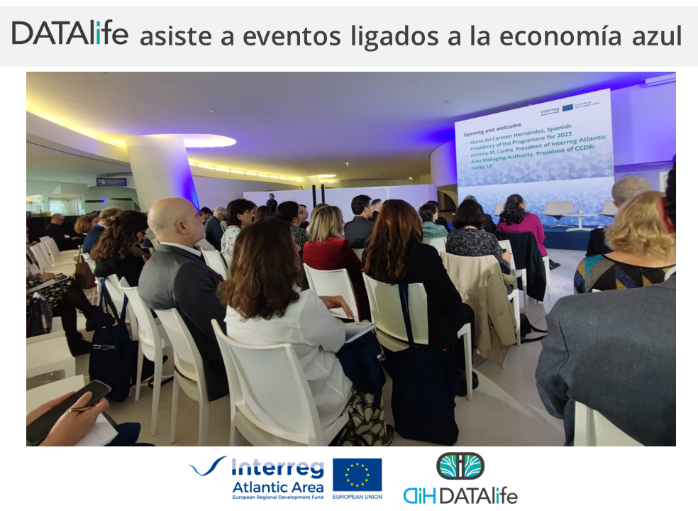 DATAlife asiste a diversos eventos ligados a la economía azul