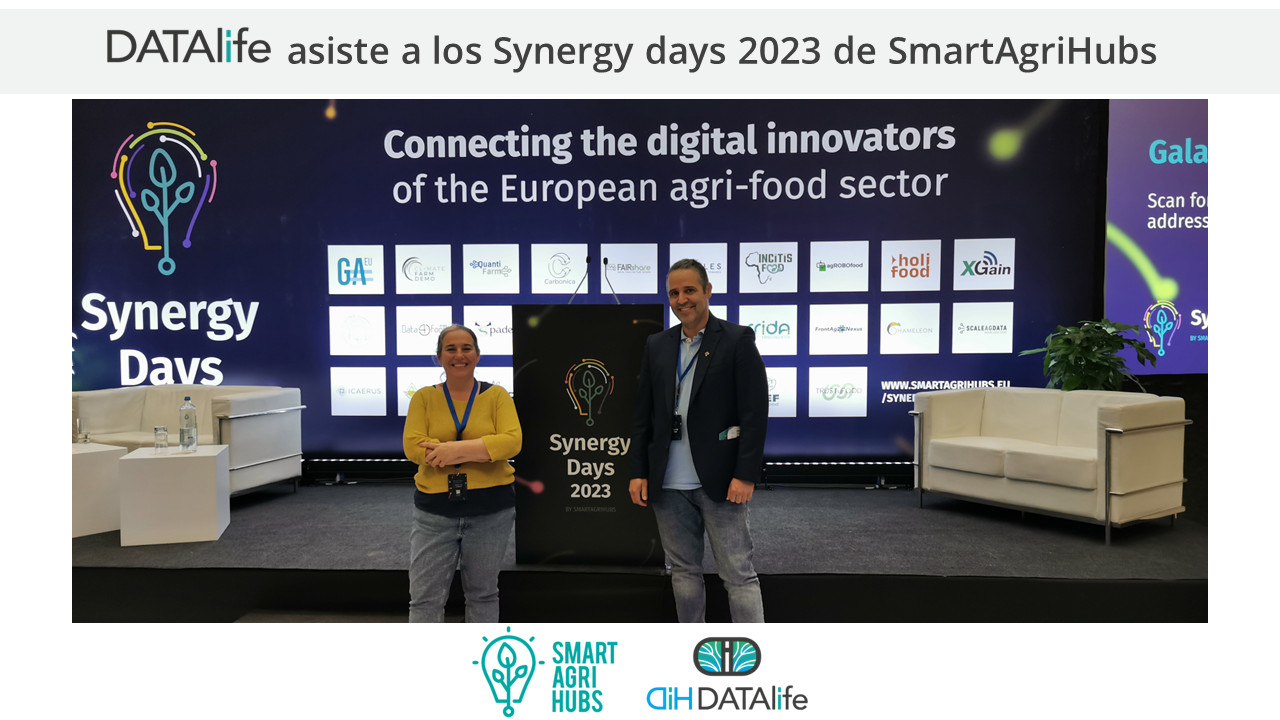 DATAlife asiste a los Synergy days 2023 de SmartAgriHubs