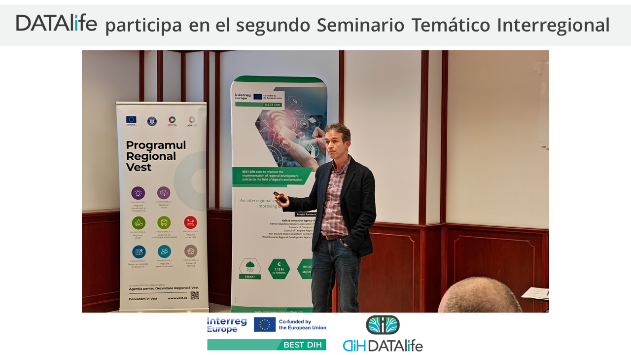 DATAlife participa en el segundo Seminario Temático Interregional