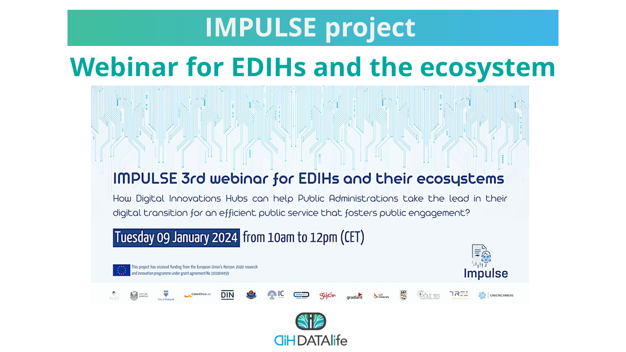 Webinar for EDIHs and the ecosystem