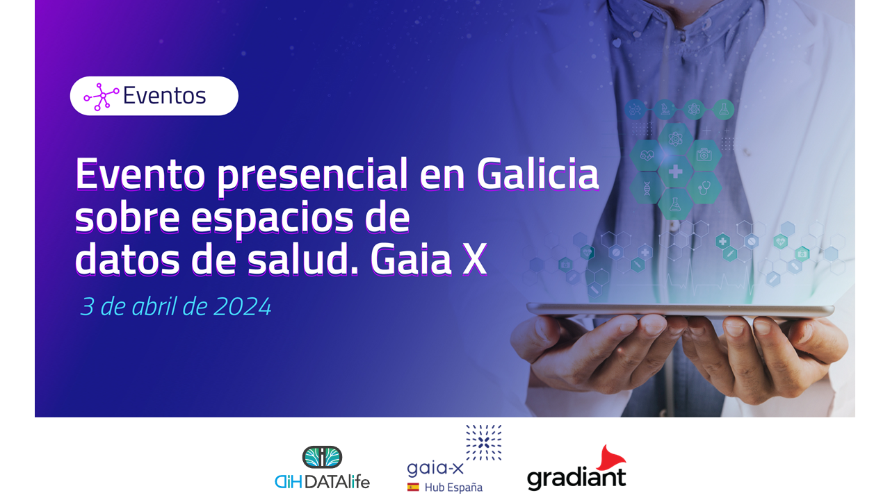 Evento presencial en Galicia sobre espacios de datos de salud