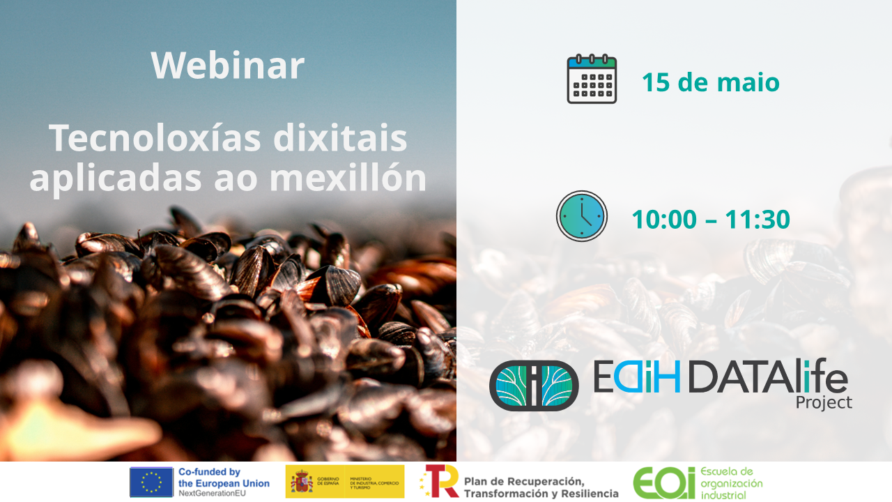 Webinar: Tecnoloxías dixitais aplicadas ao mexillón