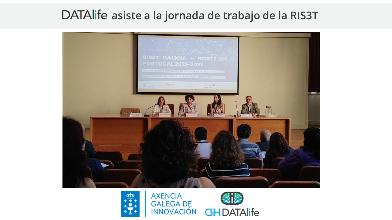 DATAlife asiste a la jornada de trabajo de la RIS3T
