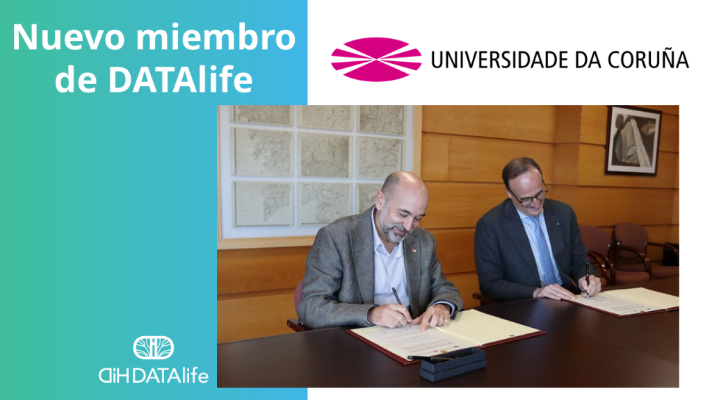 La Universidade da Coruña, nuevo miembro de DATAlife